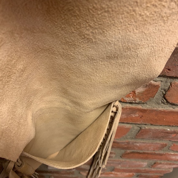 Handmade leather suede purse Southwest Boho Western - Picture 6 of 7